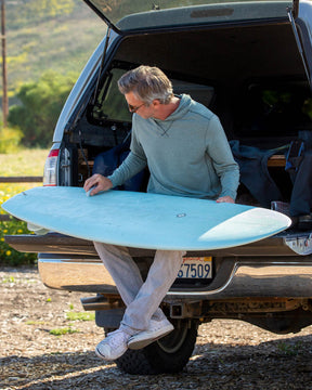 Schooner | Long Sleeve Hoodie (Sea Silk)