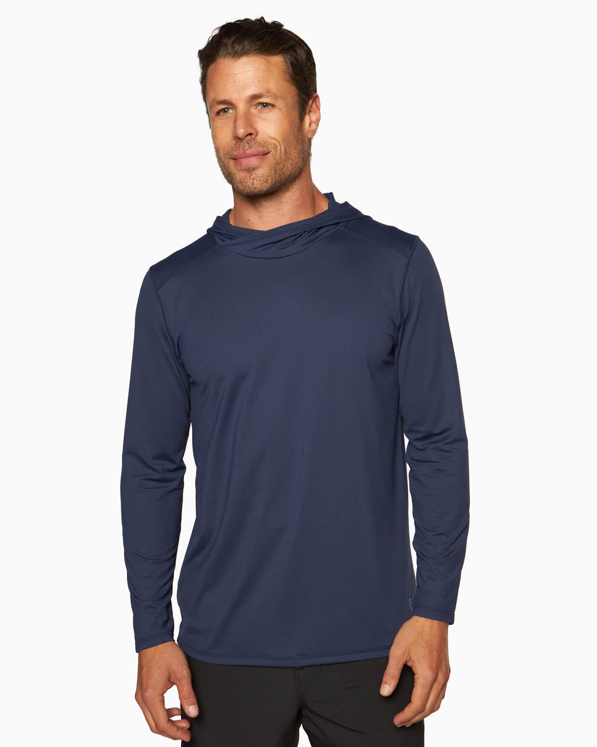 Crows Nest Element Guard | UPF 50+ Long Sleeve UV Protective Shirt ELEMENT NAVY front #color_navy