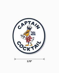 Toes on the Nose Captain Cocktail 5 Panel Hat