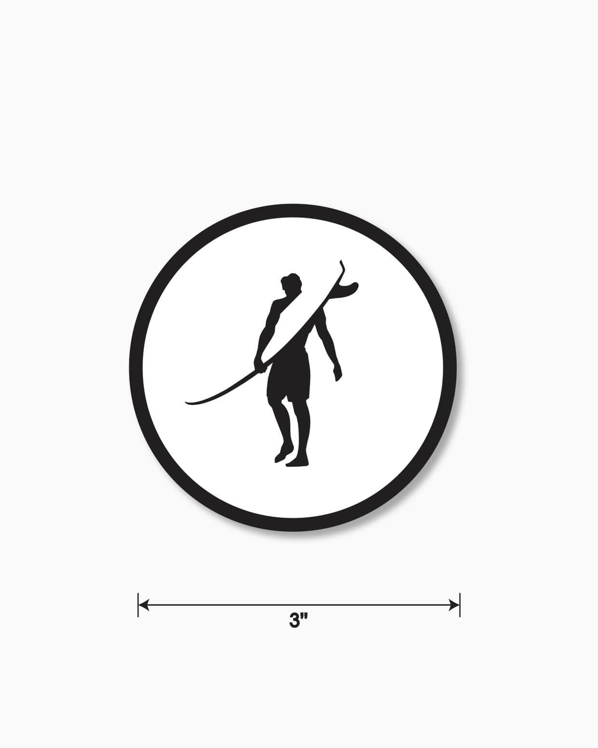 Coaster | Sticker WHITE dims #color_white