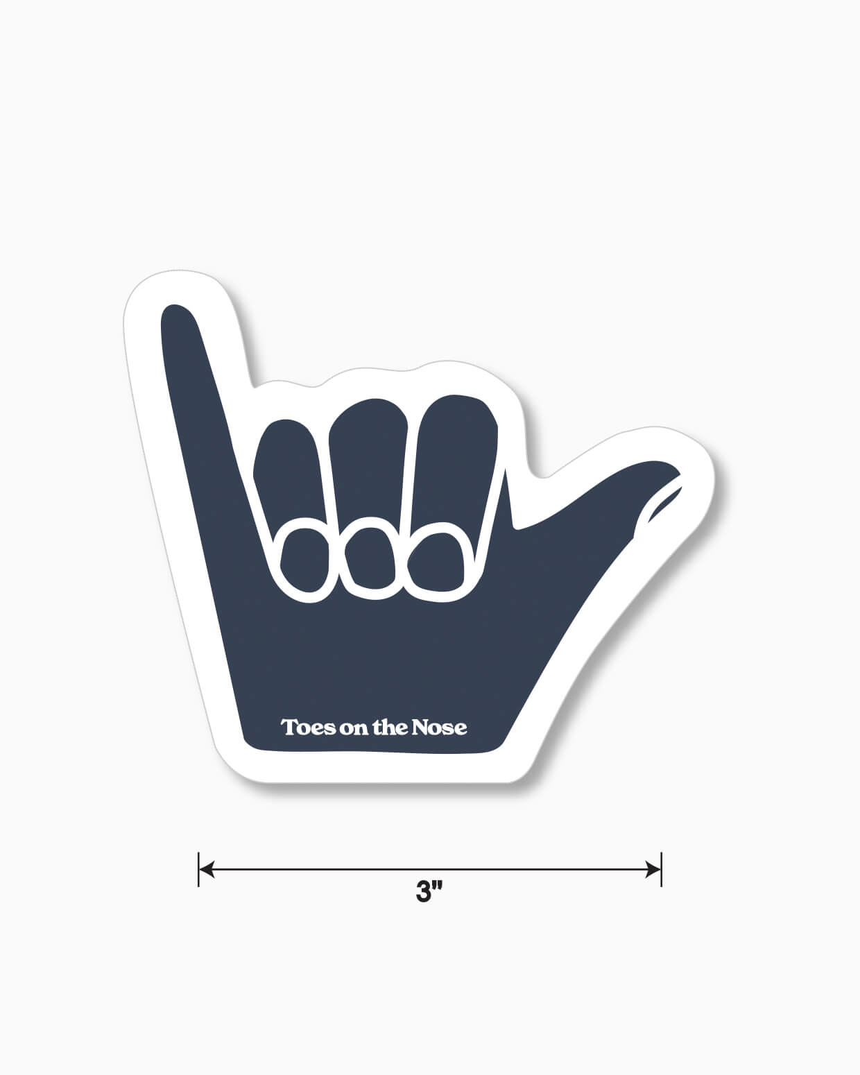 Hang Loose | Sticker dims