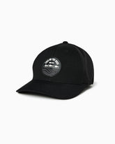 Swell | Performance Flex-Fit Hat BLACK front #color_black