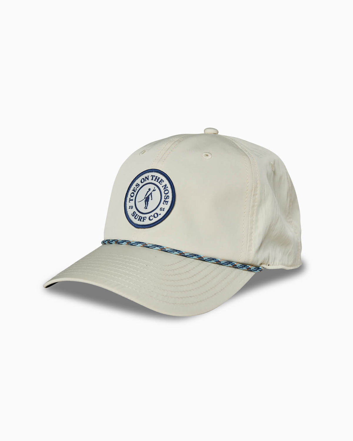 Shadow Surf | 5 Panel Snapback Hat NATURAL front #color_natural