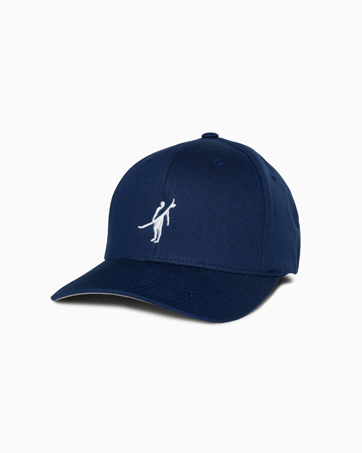 Shadow Flex | Fitted Hat NAVY front #color_navy