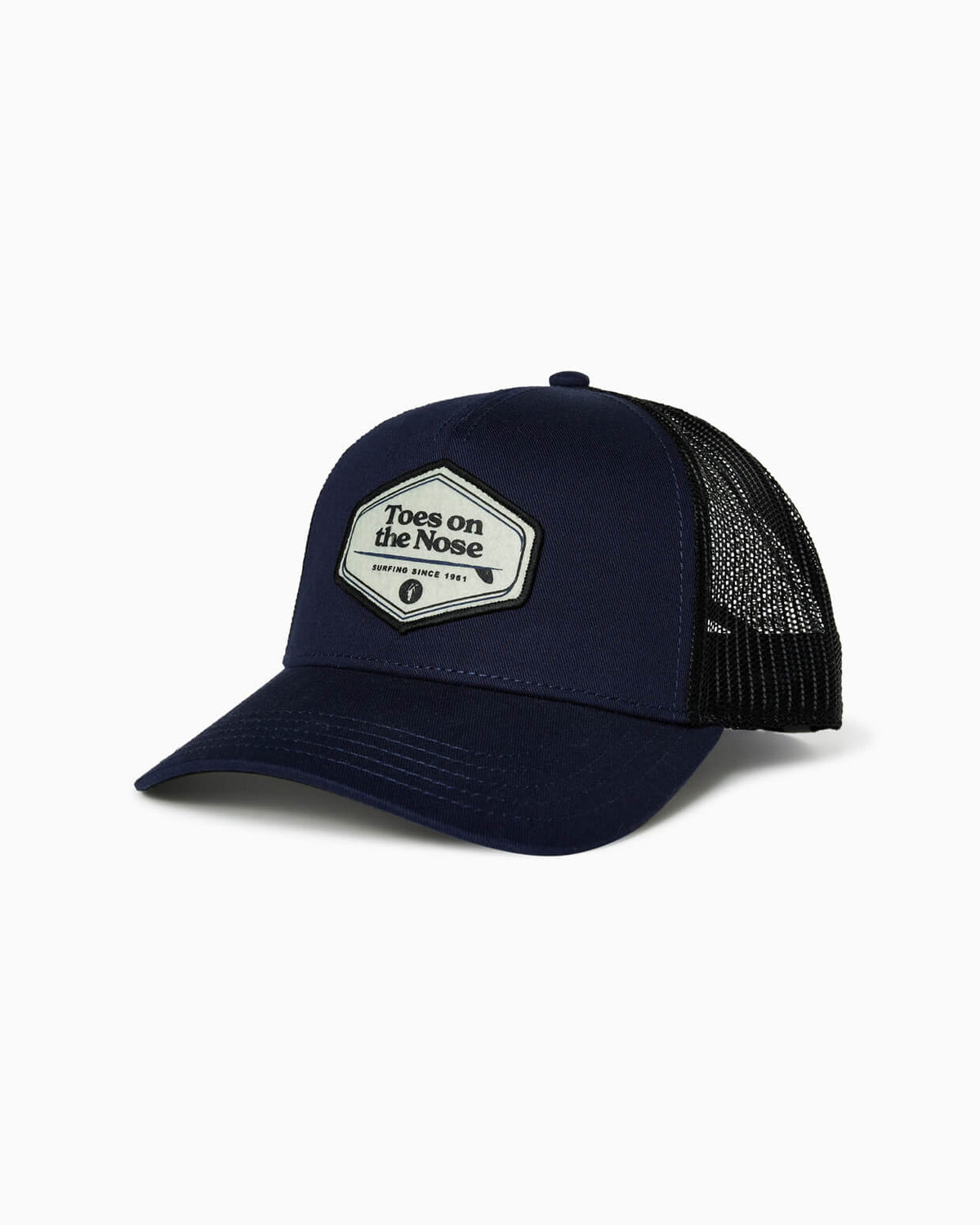 Legacy | Adjustable Trucker Hat NAVY front #color_navy