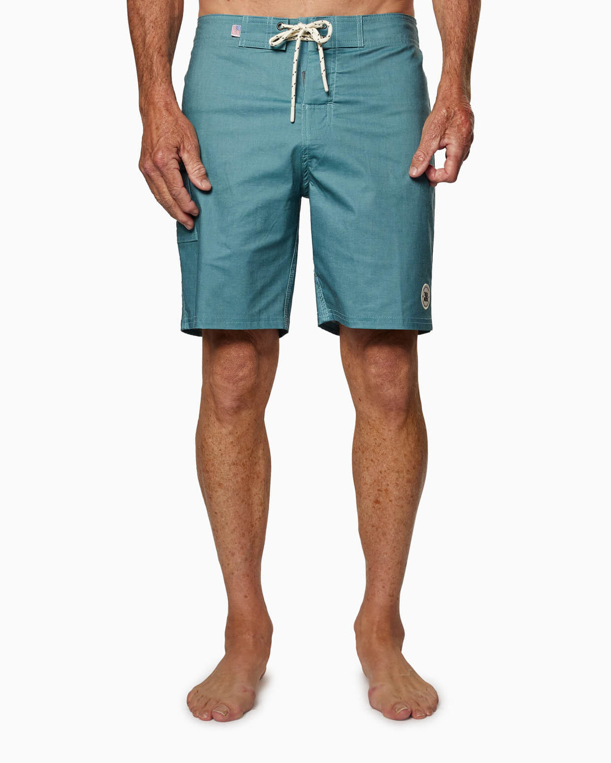 Session Boardshort | Sixty One Collection SESSION SEA BLUE front #color_session sea blue