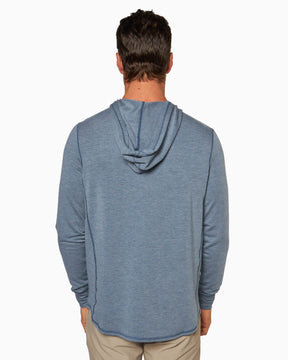 Schooner | Long Sleeve Hoodie (Sea Silk)