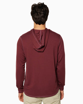 Schooner | Long Sleeve Hoodie (Sea Silk)