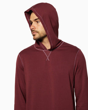 Schooner | Long Sleeve Hoodie (Sea Silk)