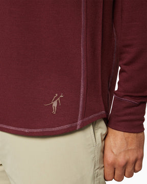 Schooner | Long Sleeve Hoodie (Sea Silk)