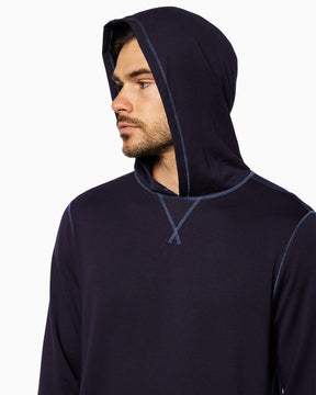 Schooner | Long Sleeve Hoodie (Sea Silk)