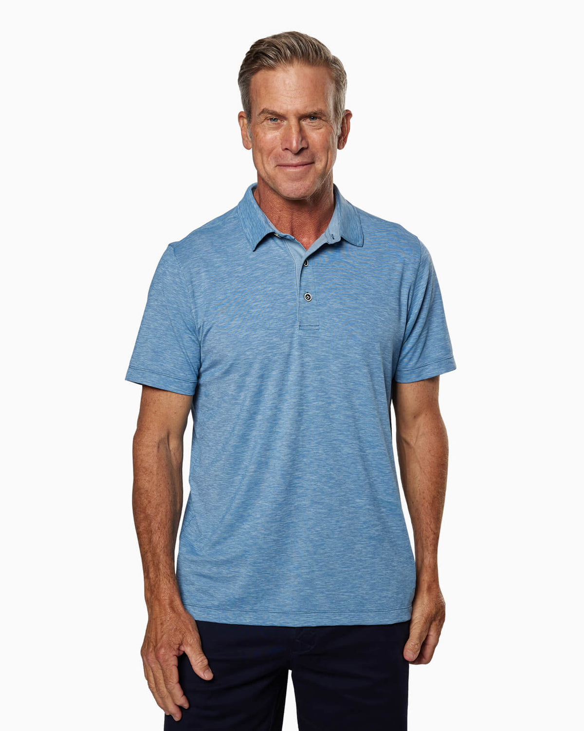 Lido | Performance Polo OCEAN front #color_lido ocean