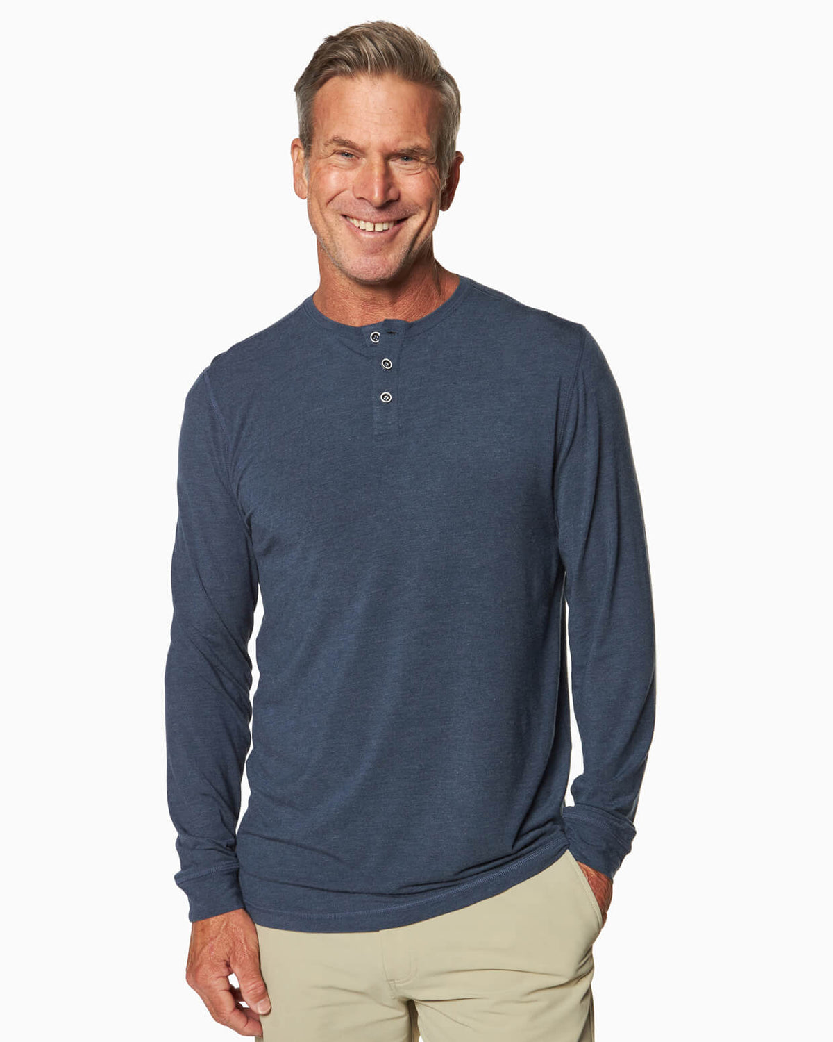Sea Fit | Henley SEAFIT NAVY front #color_seafit navy