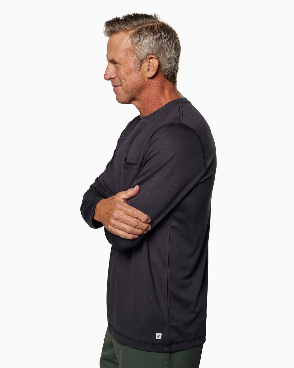 Sea-Tec | Performance Long Sleeve BLACK side #color_black