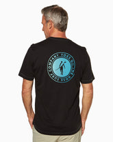Surf Co. | Short Sleeve T-Shirt BLACK back #color_black