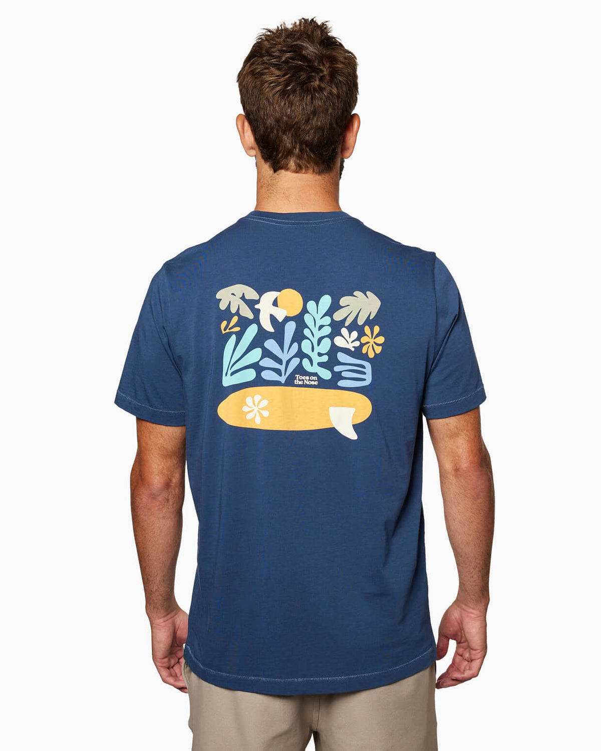Surfing Is Life | Short Sleeve T-Shirt #color_navy