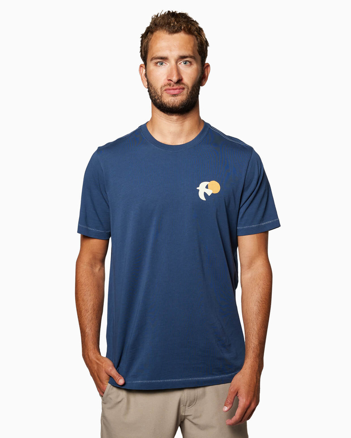 Surfing Is Life | Short Sleeve T-Shirt front #color_navy