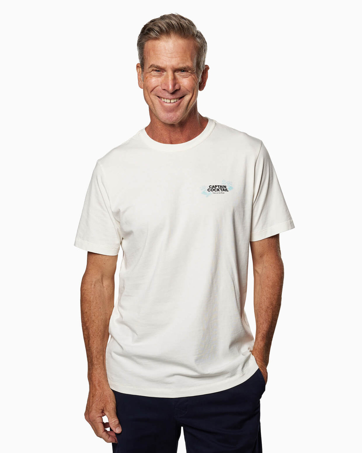 Two Cans | Short Sleeve T-Shirt NATURAL front #color_natural