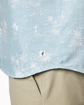 Golden State Stretch Woven | Blue Scenic