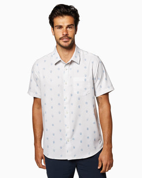 Golden State Stretch Woven | White Coral