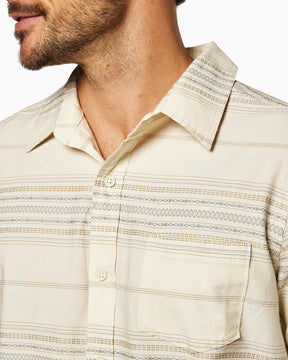Coastline Woven | Beige Stripe