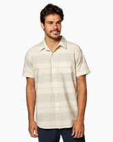 Coastline | Cotton Woven BEIGE STRIPE front #color_beige stripe