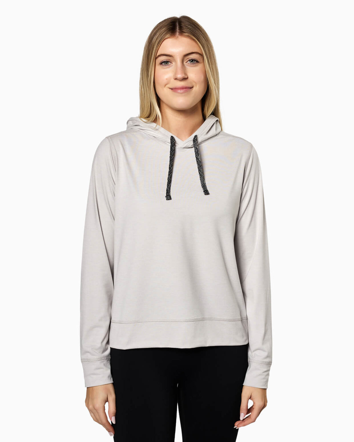 Cove Hoodie | Women's HEATHER NATURAL front #color_heather natural