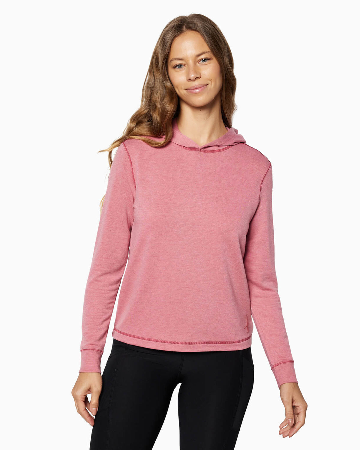 Schooner Hoodie | Women's (Sea Silk) AHI front #color_ahi