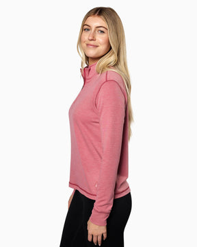 Barrel Quarter-Zip | Women's (Sea Silk)