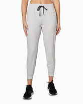 Cove Jogger | Women's HEATHER NATURAL front  #color_heather natural