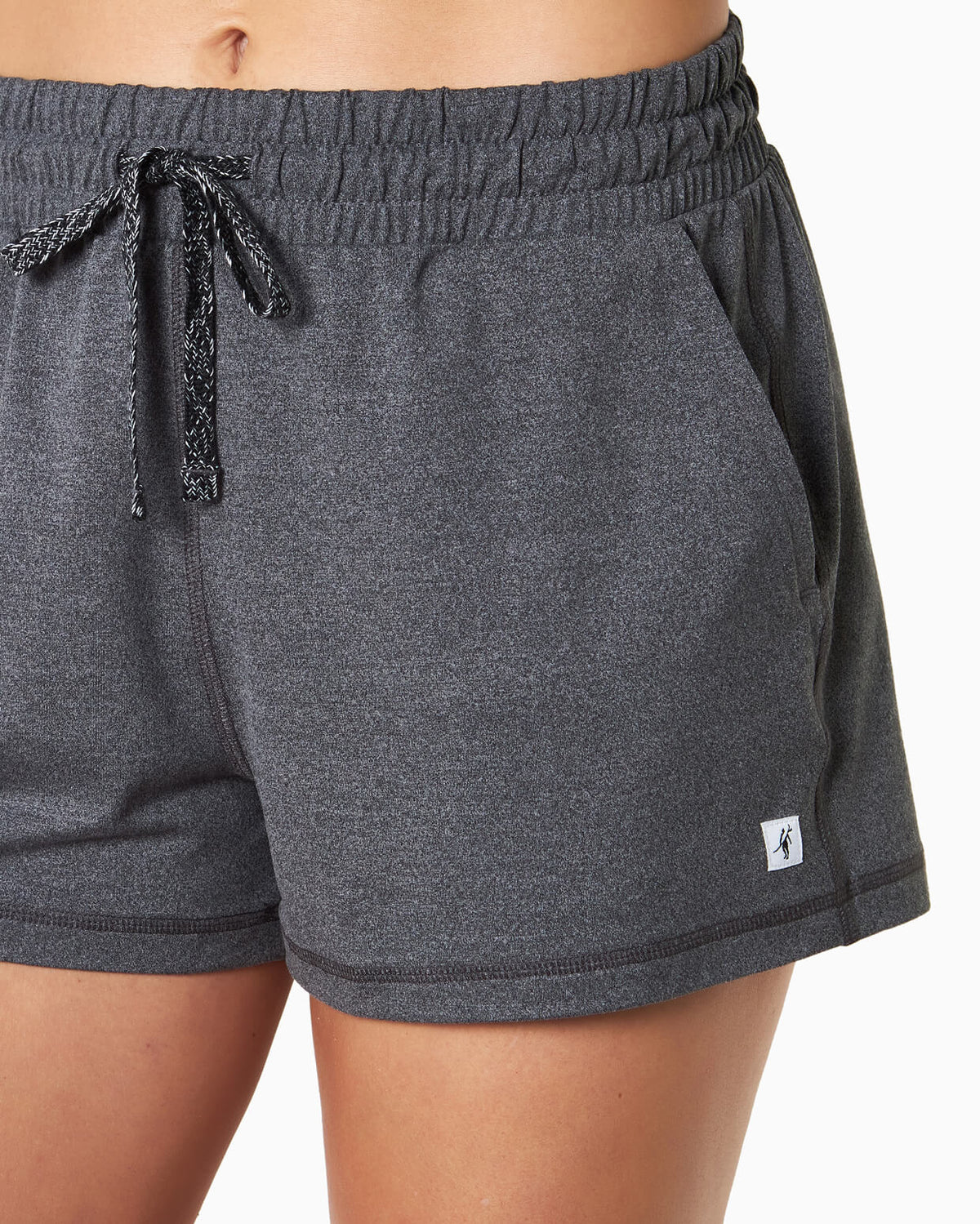 Cove Short | Women's HEATHER CHARCOAL detail #color_heather charcoal
