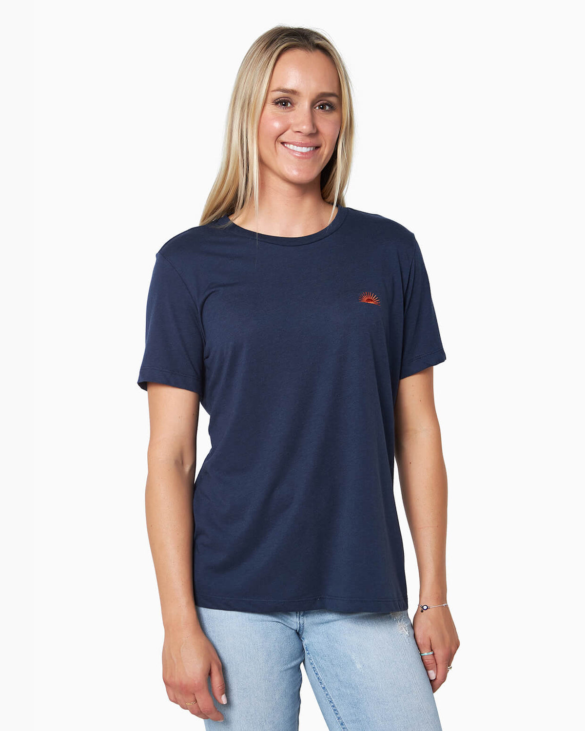 Sol T-Shirt | Women's NAVY front #color_navy