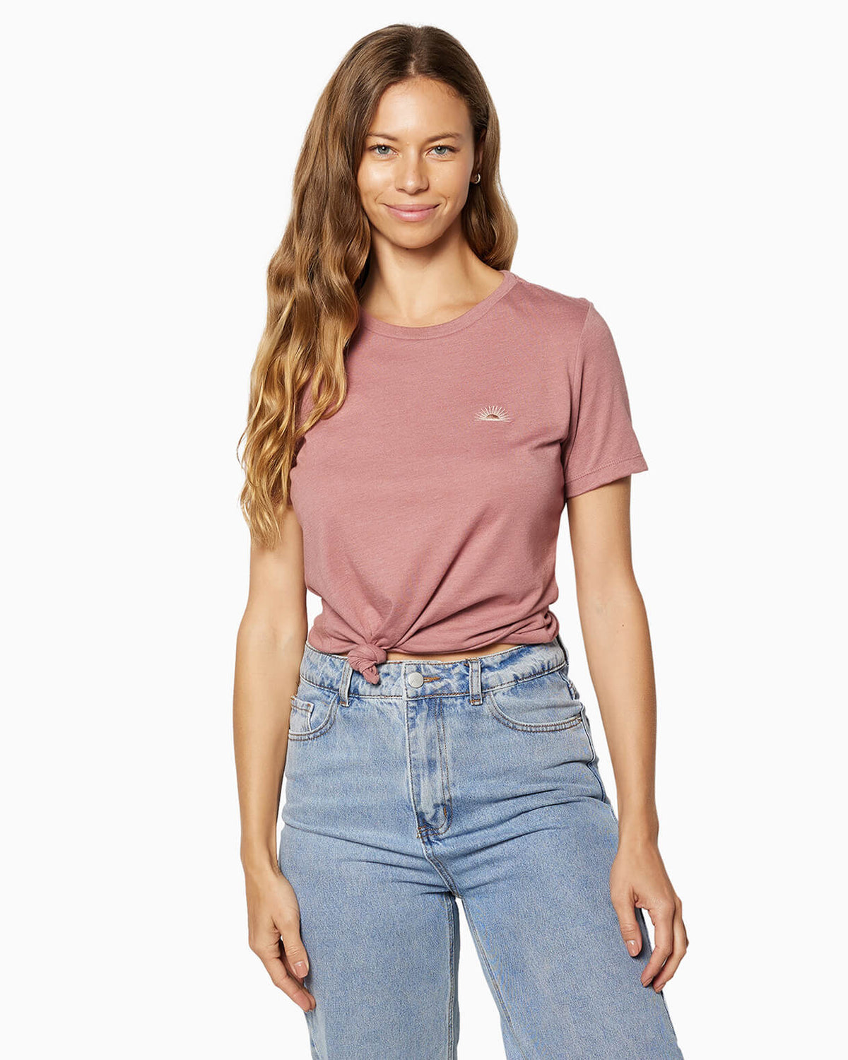 Sol T-Shirt | Women's ROSE front #color_rose