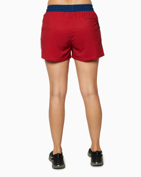 Manhattan Volley | Women's BURNT RED back