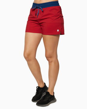 Manhattan Volley | Women's BURNT RED side